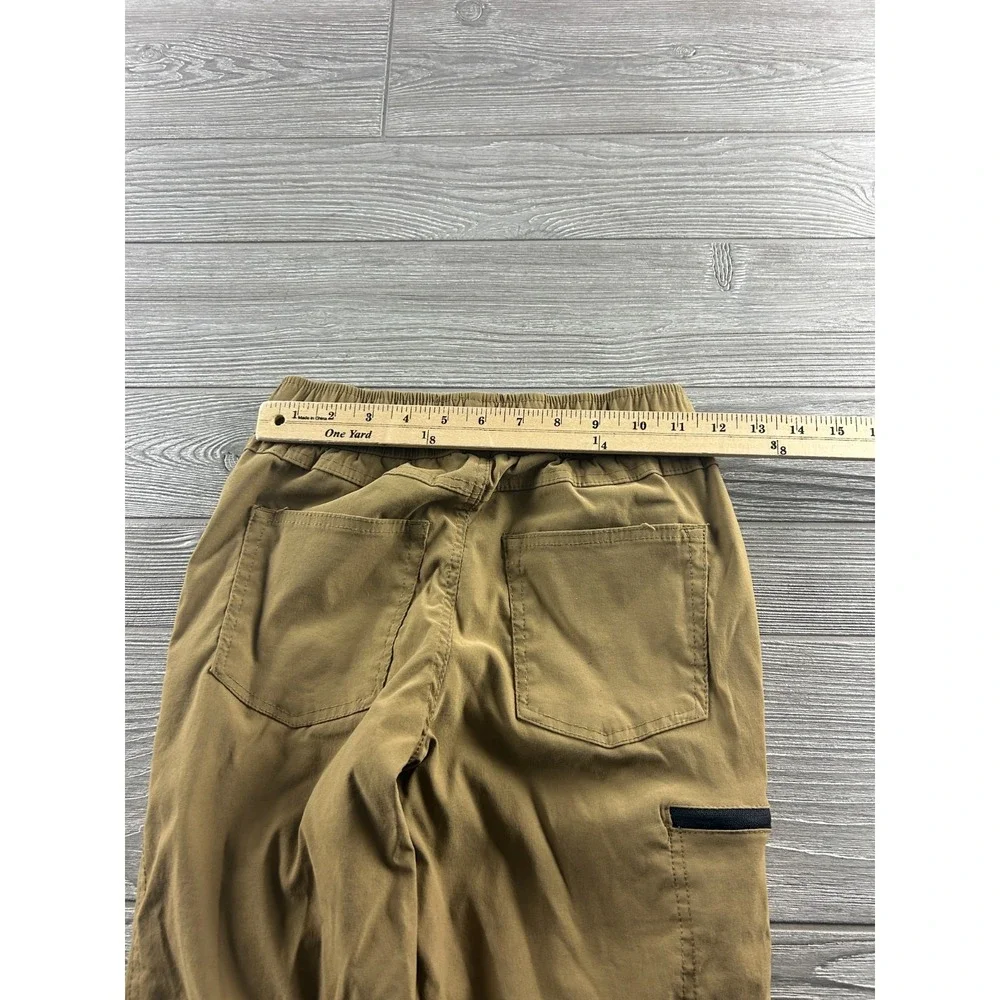 Weatherproof Vintage Youth Boys' Utility Pocket Pull-On Tech Jogger Tan Size M